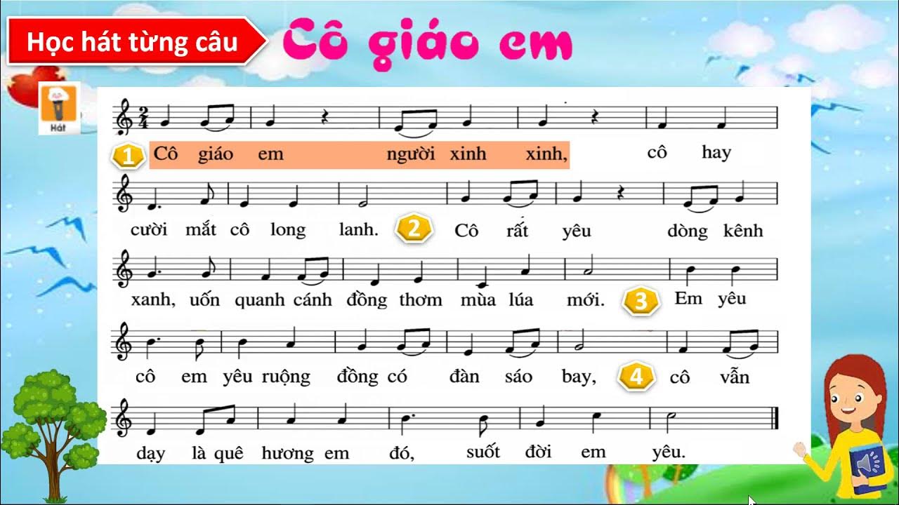 Lời bài hát Cô Giáo Em