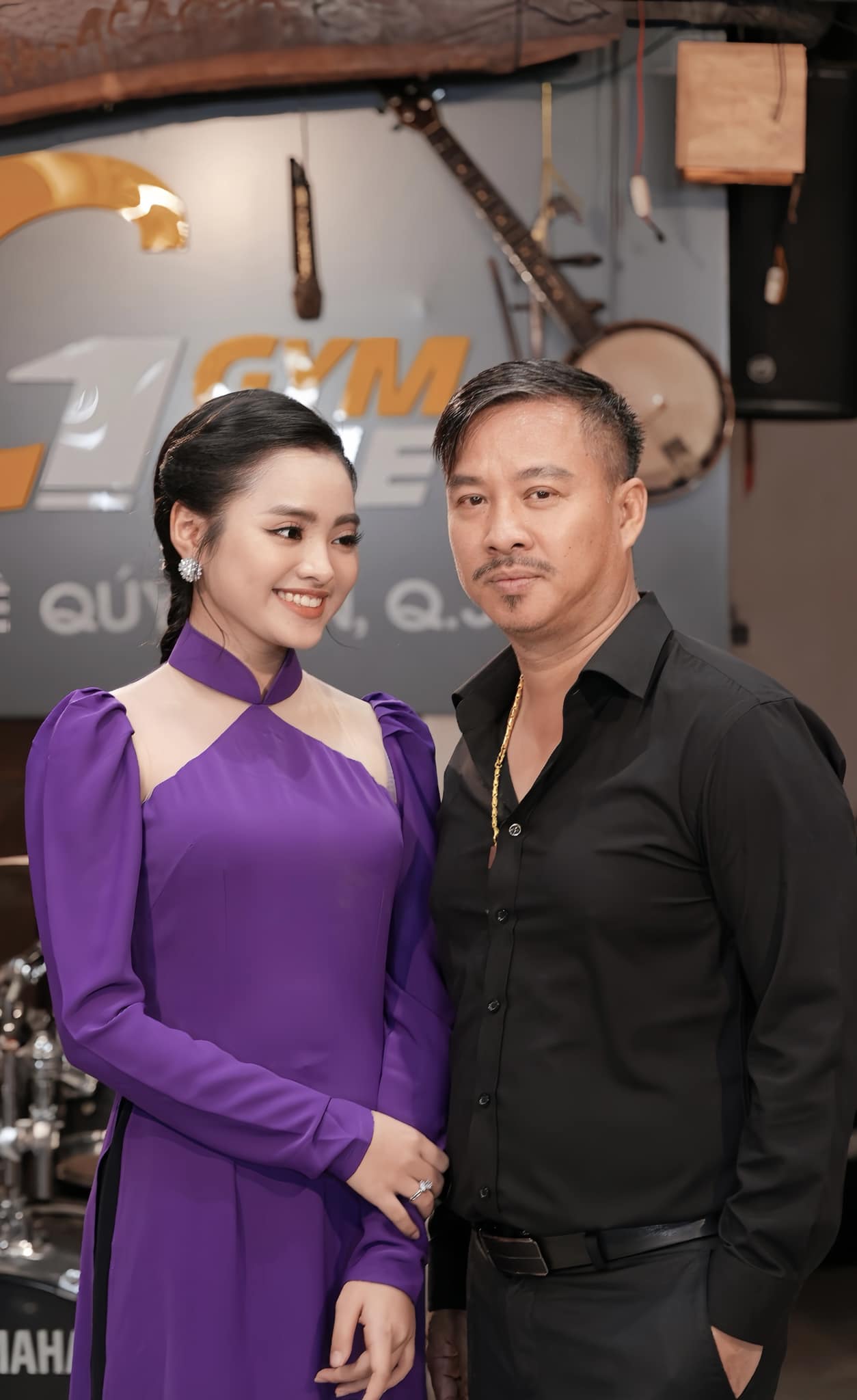 Quang Lập và học trò cưng Thu Hường - một giọng ca trẻ đầy triển vọng