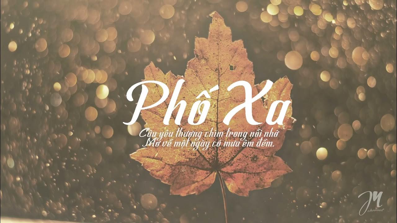 Lời Bài Hát Phố Xa – Ca Khúc Trữ Tình Bất Hủ