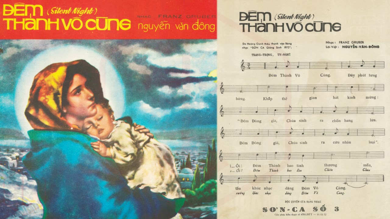 Lời Bài Hát Đêm Thánh Vô Cùng Lyrics & Hợp Âm Chuẩn Dễ Hát