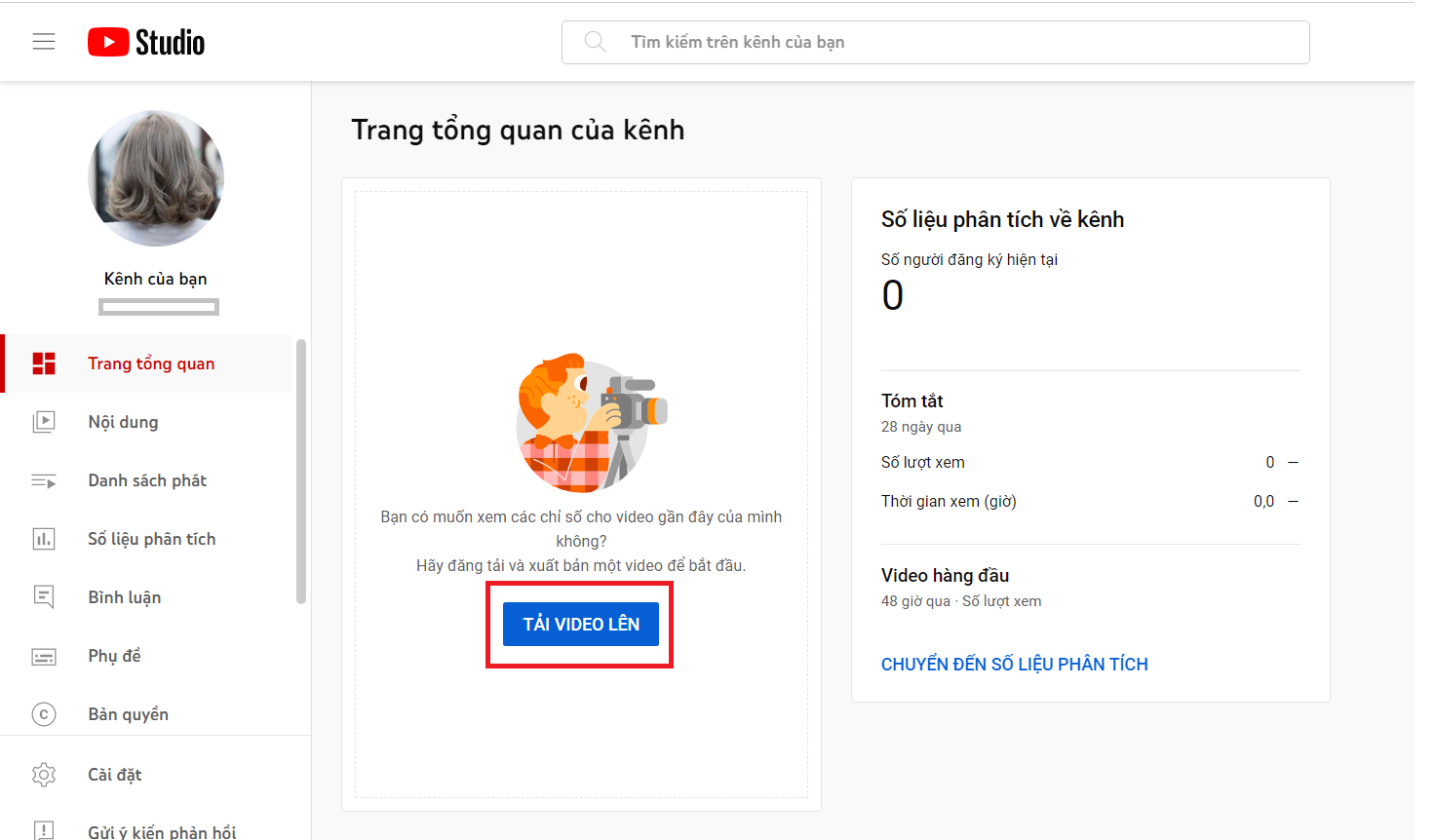 Kiểm tra bản quyền YouTube trước khi đăng video